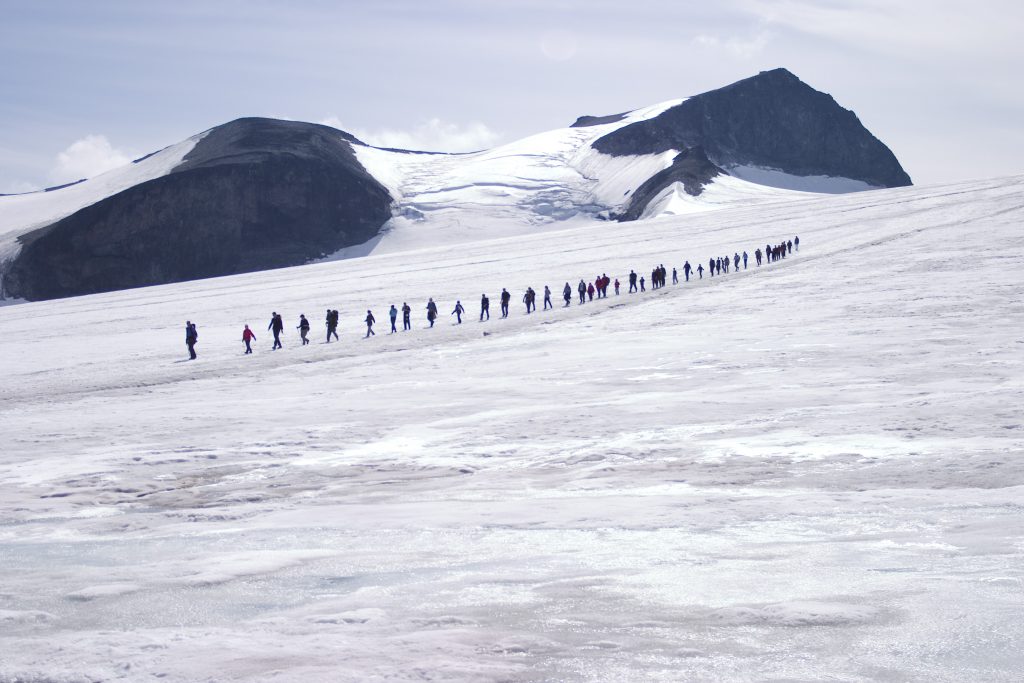 Rekke, Galdhøpiggen